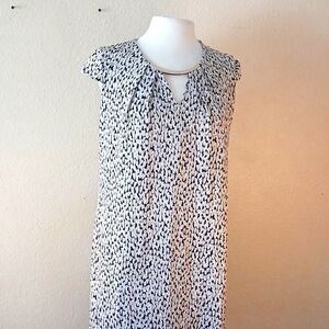 AA STUDIO WOMEN'S BLACK AND TAN DRESS SIZE 12 P